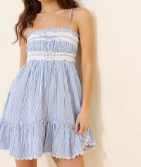 Bila77 - Evelyn Stripe Mini Dress