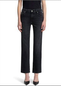 7 For All Mankind Calie Straight Ankle Jeans in bottomline - women's jeans