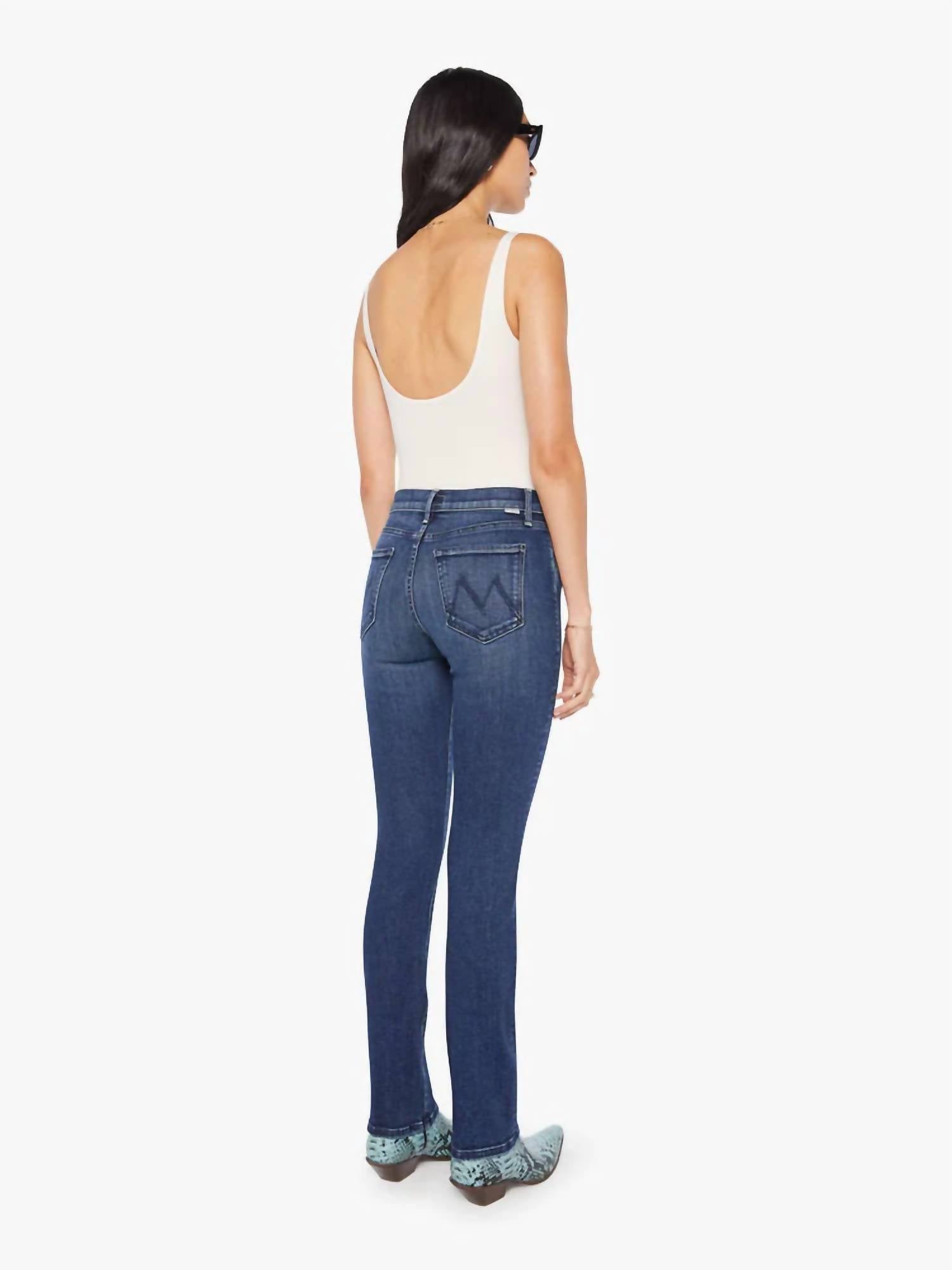 Mother - High-waisted Bootcut Insider Skimp Jeans