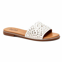 Hey Girl By Corkys - Women's Rhinestone Bail Money Sandal