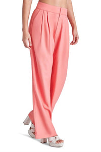 STEVE MADDEN Isabella Wide Leg Pant in coral pink - women's pants - alternate view