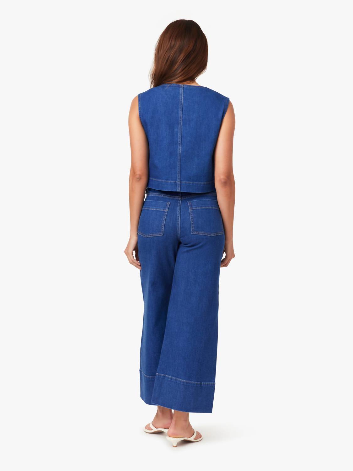 Habitual - Denver Pintuck Crop Denim Pant