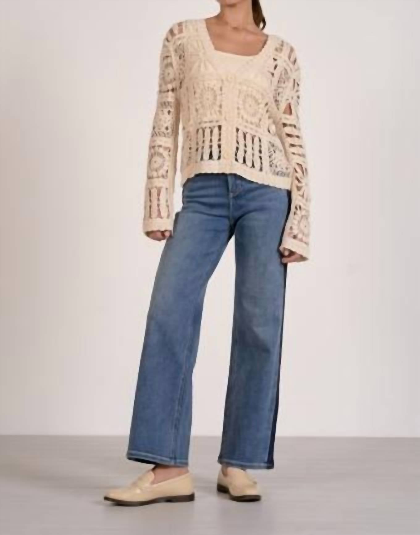 Elan - Shay Crochet Cardigan