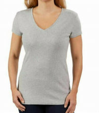 Kirkland Signature - Women's V-neck Short Sleeve T-shirt