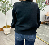 Double Zero - Waffle Knit Front Pocket Cardigan