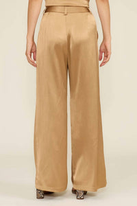 Lucy Paris - Robbie Textured Satin Pants