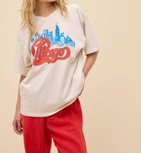 Daydreamer - Women's Chicago Skyline Oversized Top
