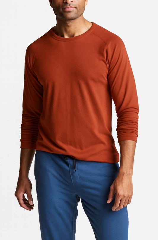 Peter Millar - Jersey Long-Sleeve Crew Tee