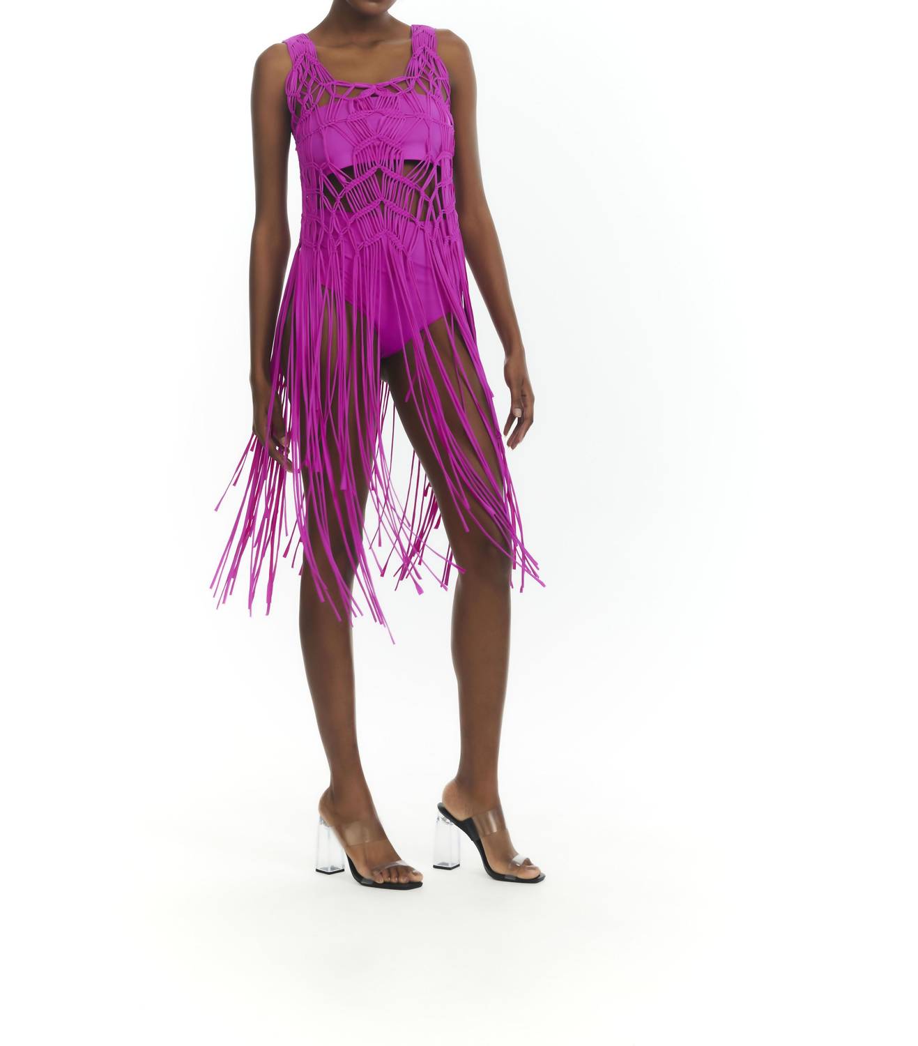Nhall Resortwear - Women's Olivia Cover Up Macrame