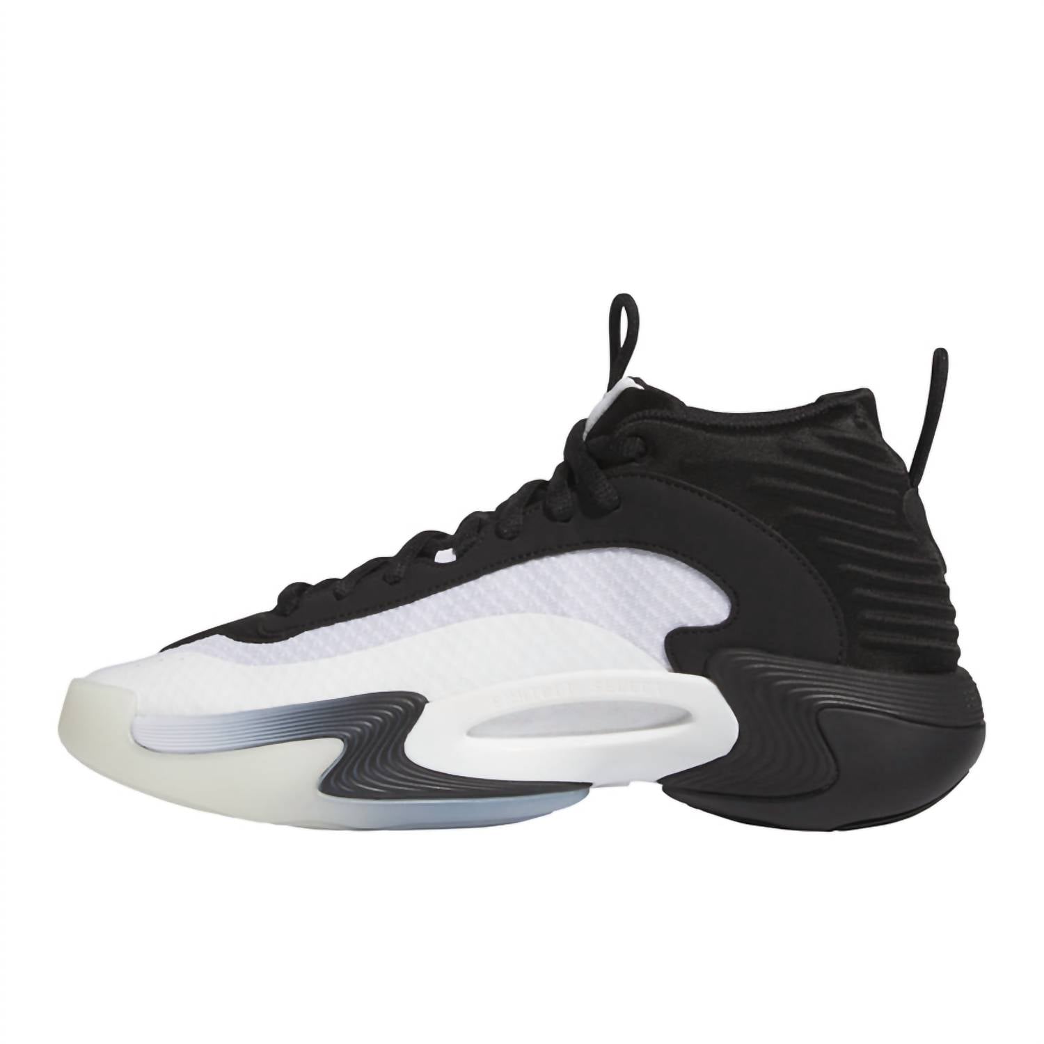 Adidas - Men's Exhibit Select 2.0 Mid Tea Basketball Shoes