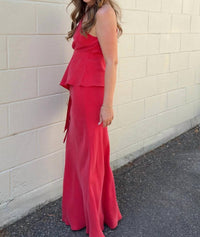 Nude Lucy - Amaya Cupro Maxi Skirt