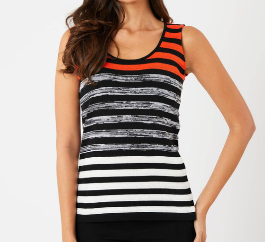 French Kyss - Stripe Tank Top