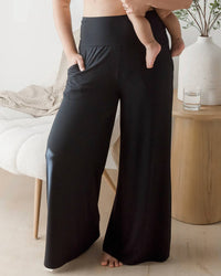 Kindred Bravely - Wide Leg Postpartum Lounge Pants - Maternity