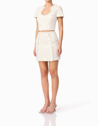 Elliatt - Ellouise Embellished Tweed Set