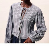 Frnch - Amurina Tie Front Top