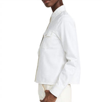 CLOSED Women's Western Denim Shirt in white - women's shirt - alternate view