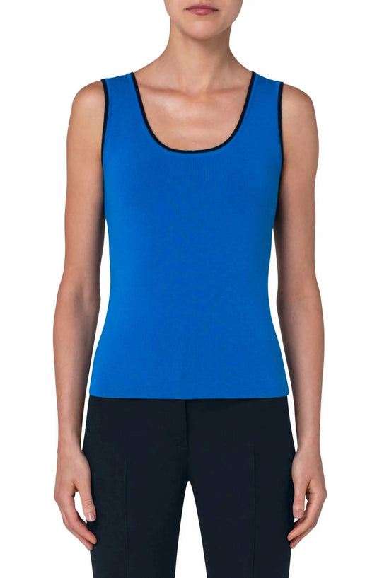 Akris Punto - Colorblock Stretch Wool Tank