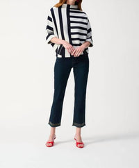 Joseph Ribkoff - Sequin Bottom Jean