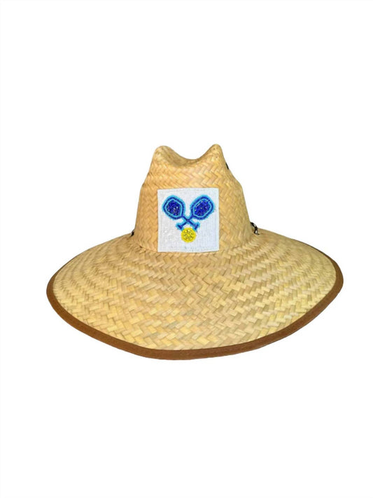 Glamourpuss - Women's Beaded Pickleball Lifeguard Hat