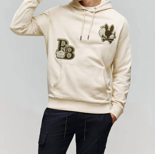 Psycho Bunny - Auguste Floral Patch Hoodie