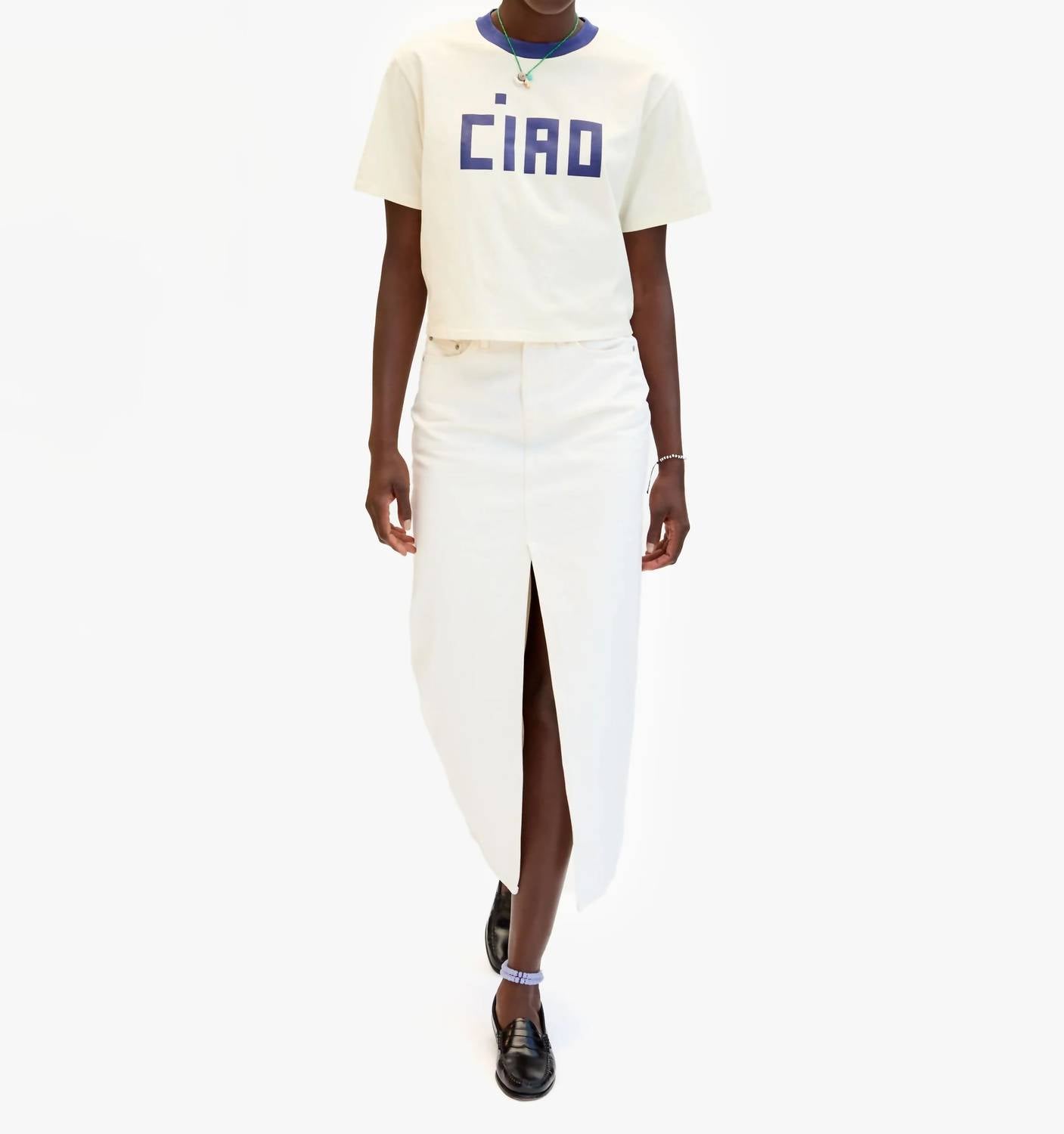 Clare V. - Le Carre Short Sleeve Tee