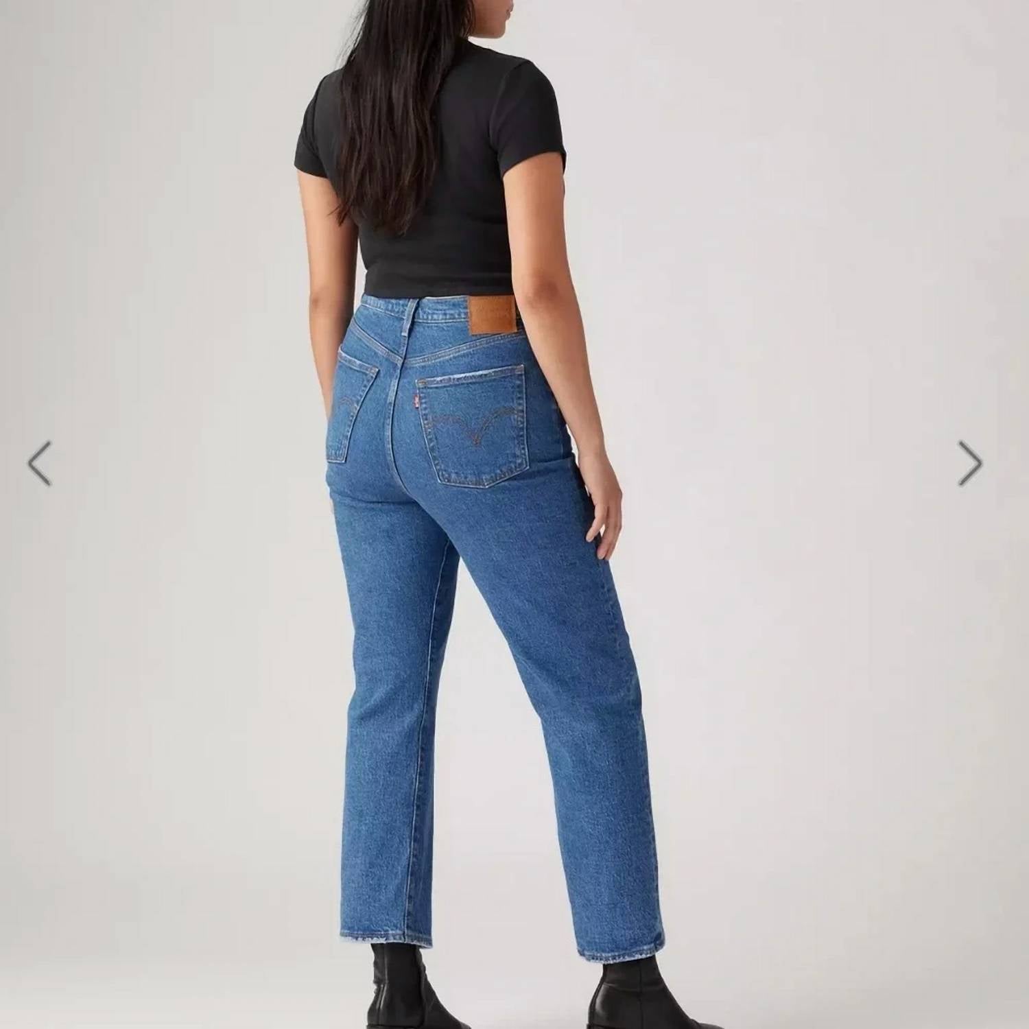 Levi'S - Premium Ribcage Straight Ankle Jeans