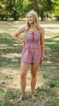 Ee:Some - Lizzie Bow Romper