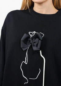 Terra - Line Art Crew Neck Sweater