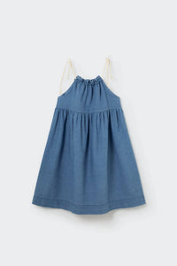 Cozmo - Girl's Twill Denim Dress