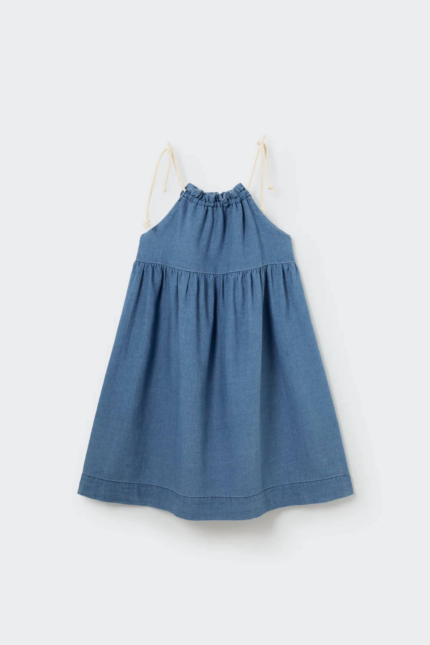 Cozmo - Girl's Twill Denim Dress