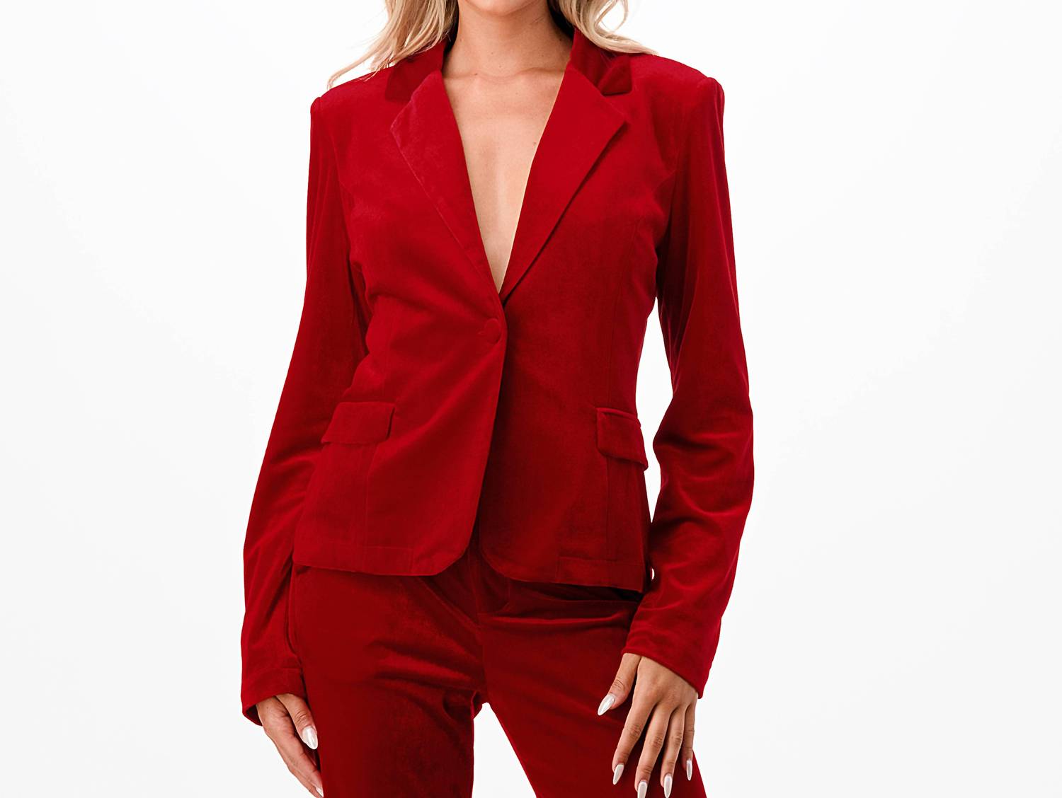 Mni Los Angeles - Everlasting Velvet Blazer