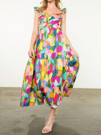 Thml - Arden Floral Midi Dress