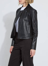 Lysse - Millicent Perforated Vegan Leather Jacket
