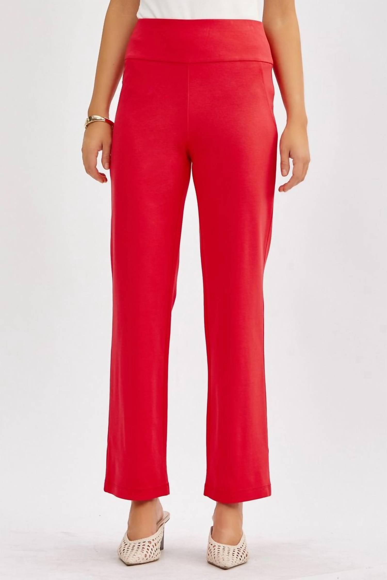 Dear Scarlett - Magic Slim Straight Pants