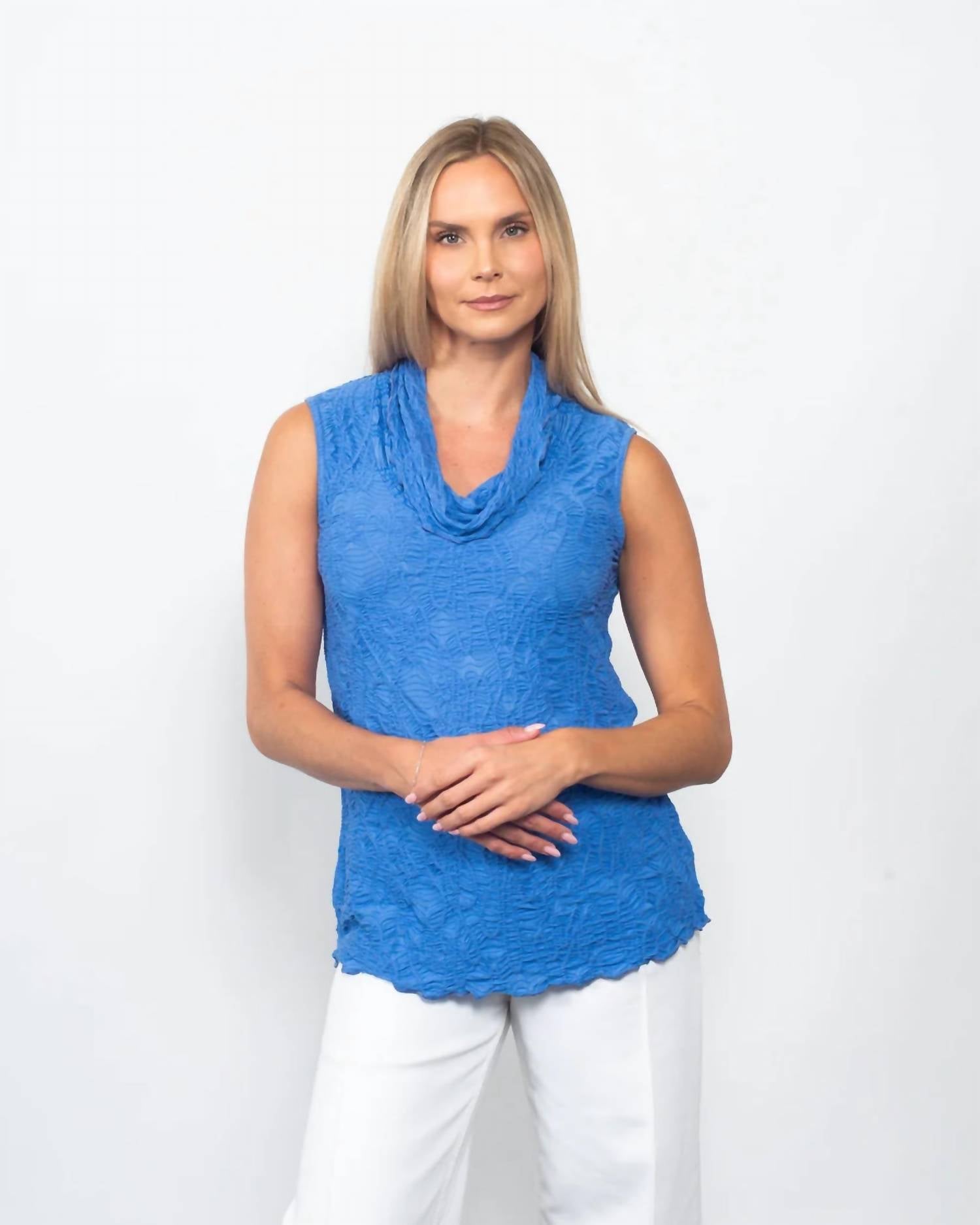 Sno Skins - Cowl Neck Sleeveless Top