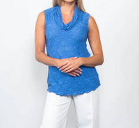 Sno Skins - Cowl Neck Sleeveless Top