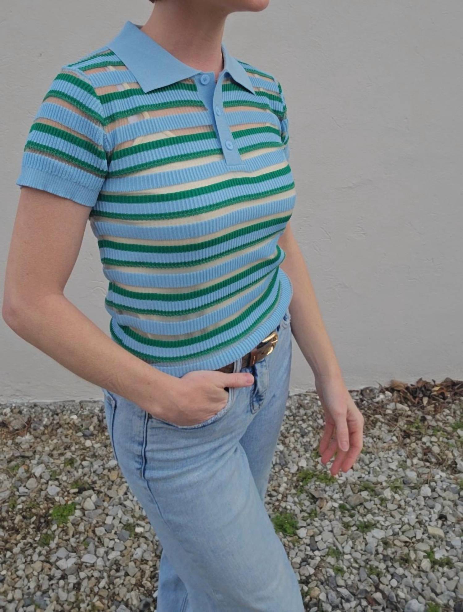 Deluc - LEVANZO KNIT POLO TOP