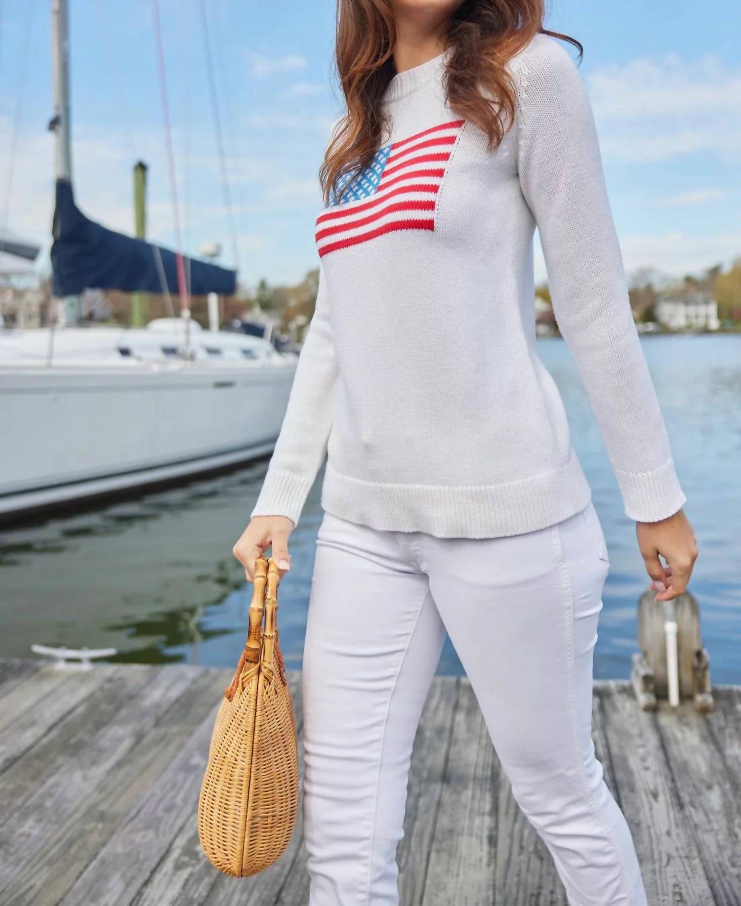 Sail To Sable - Flag Crewneck Sweater