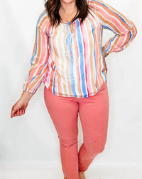 Charlie B - Peasant style blouse