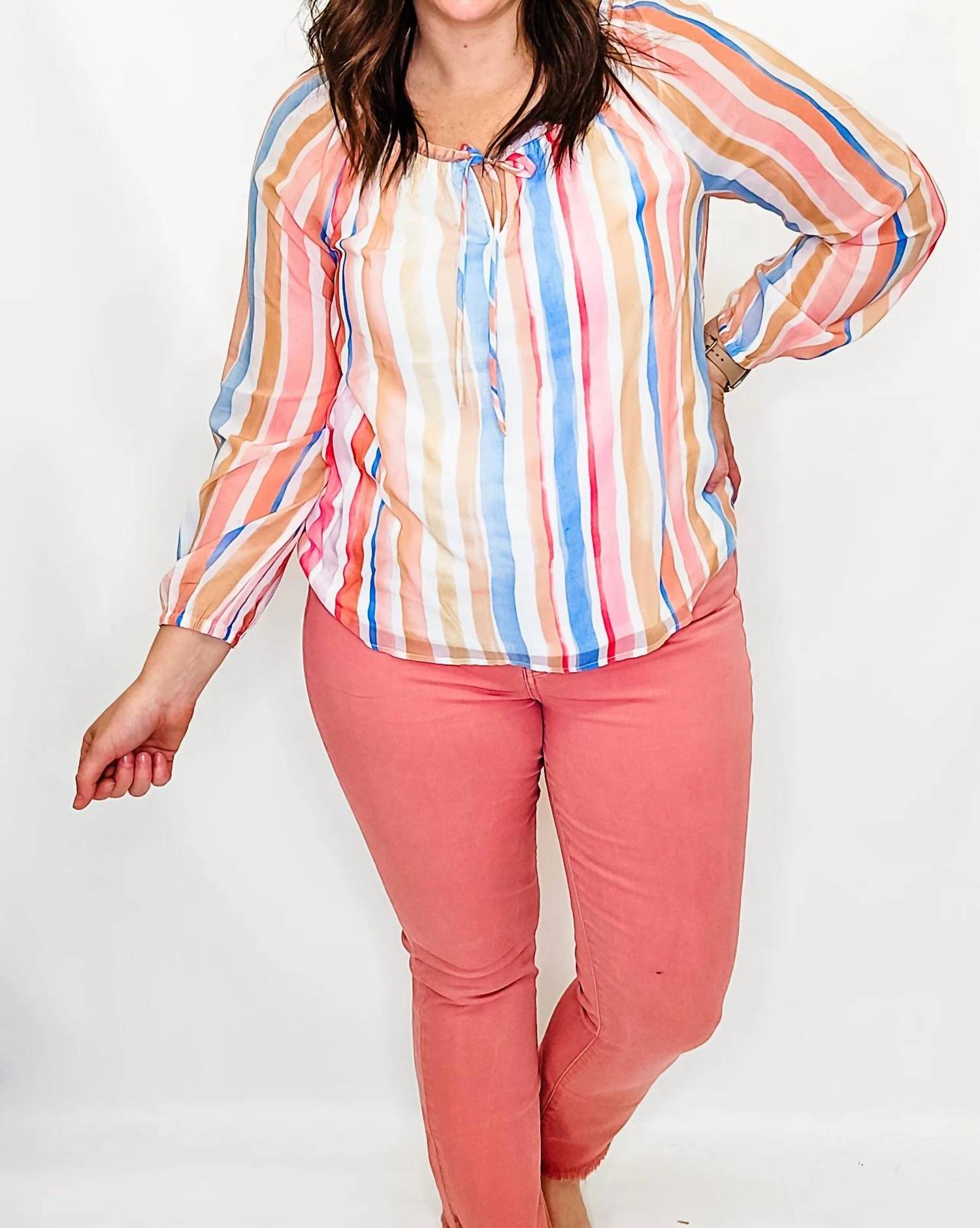 Charlie B - Peasant style blouse