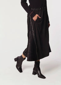 Joh - Jelani Skirt With Pleated Zipper Sides