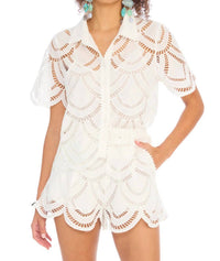 Allison New York - Ainsley Back Zip Shorts