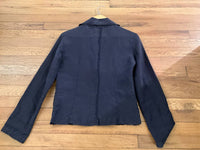 Mila Clothing - Women's Raw Edge Blazer