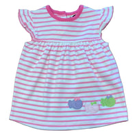 Luigi Kids - Girl's Fish Applique Swing Top