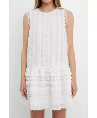 Endless Rose - Shift Lace Dress