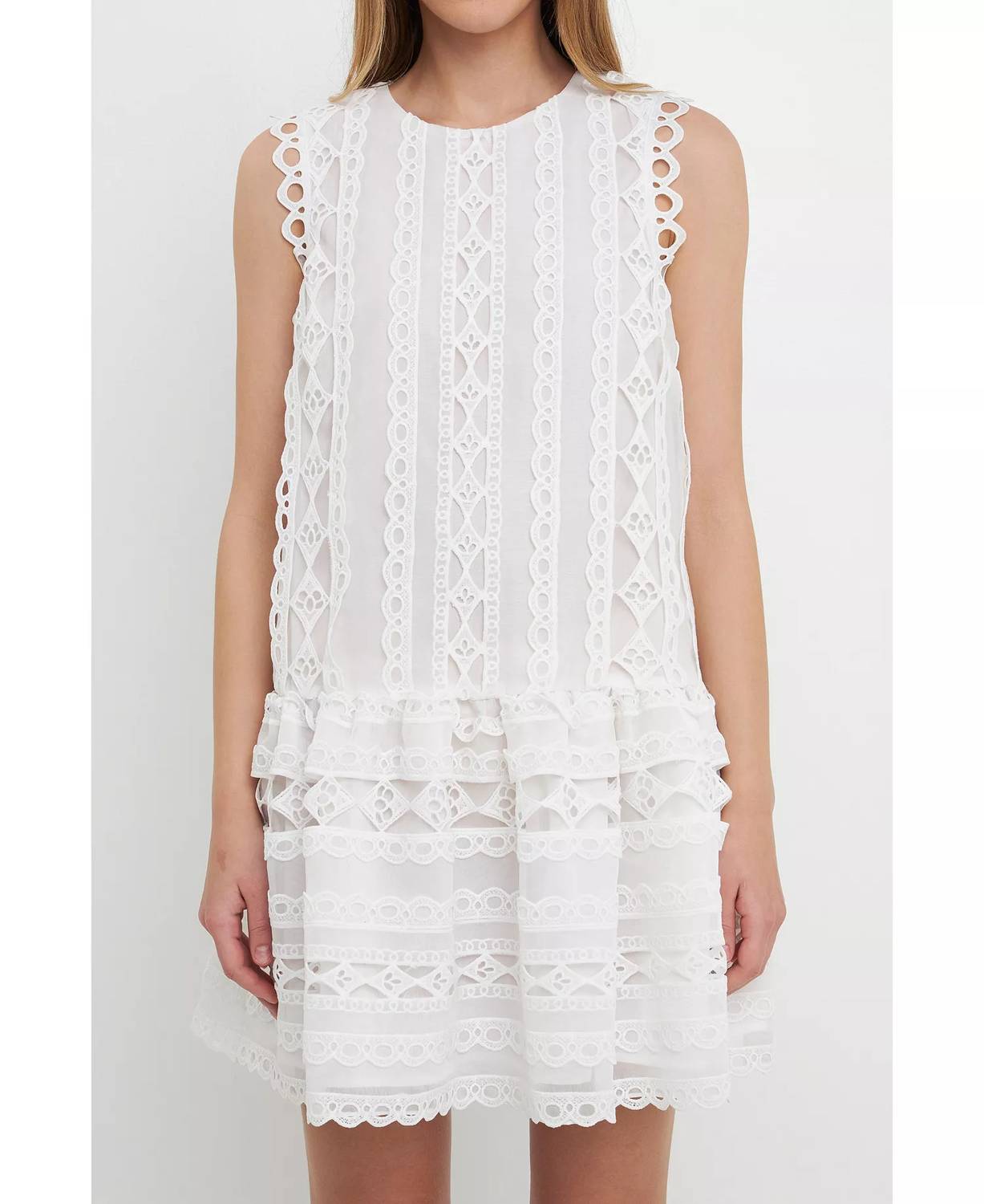 Endless Rose - Shift Lace Dress