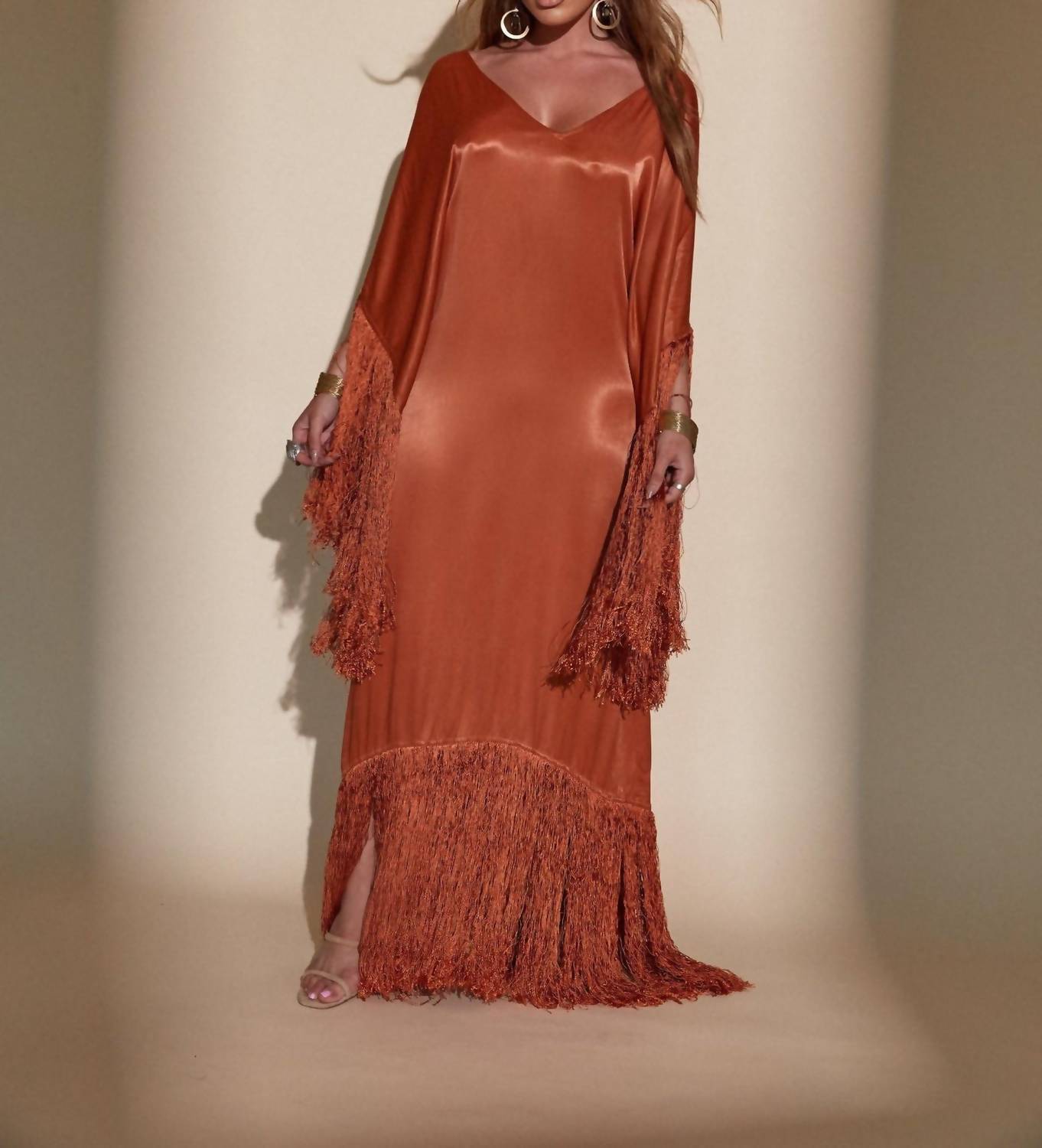 Kadimah - Sol Fringe Kaftan