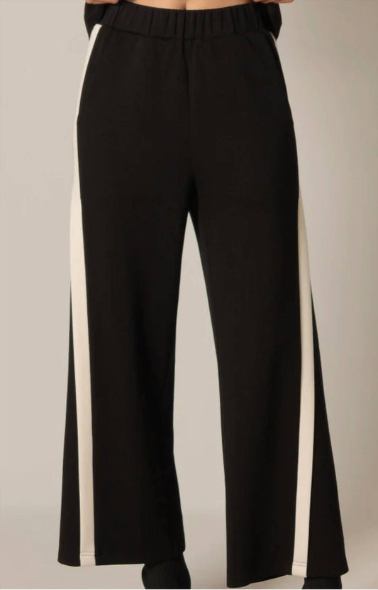 P.Cill - Butter Modal Side Contrast Stripe Pants