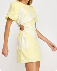 Strut & Bolt - Sunbeam Daisy Cut-out Mini Dress
