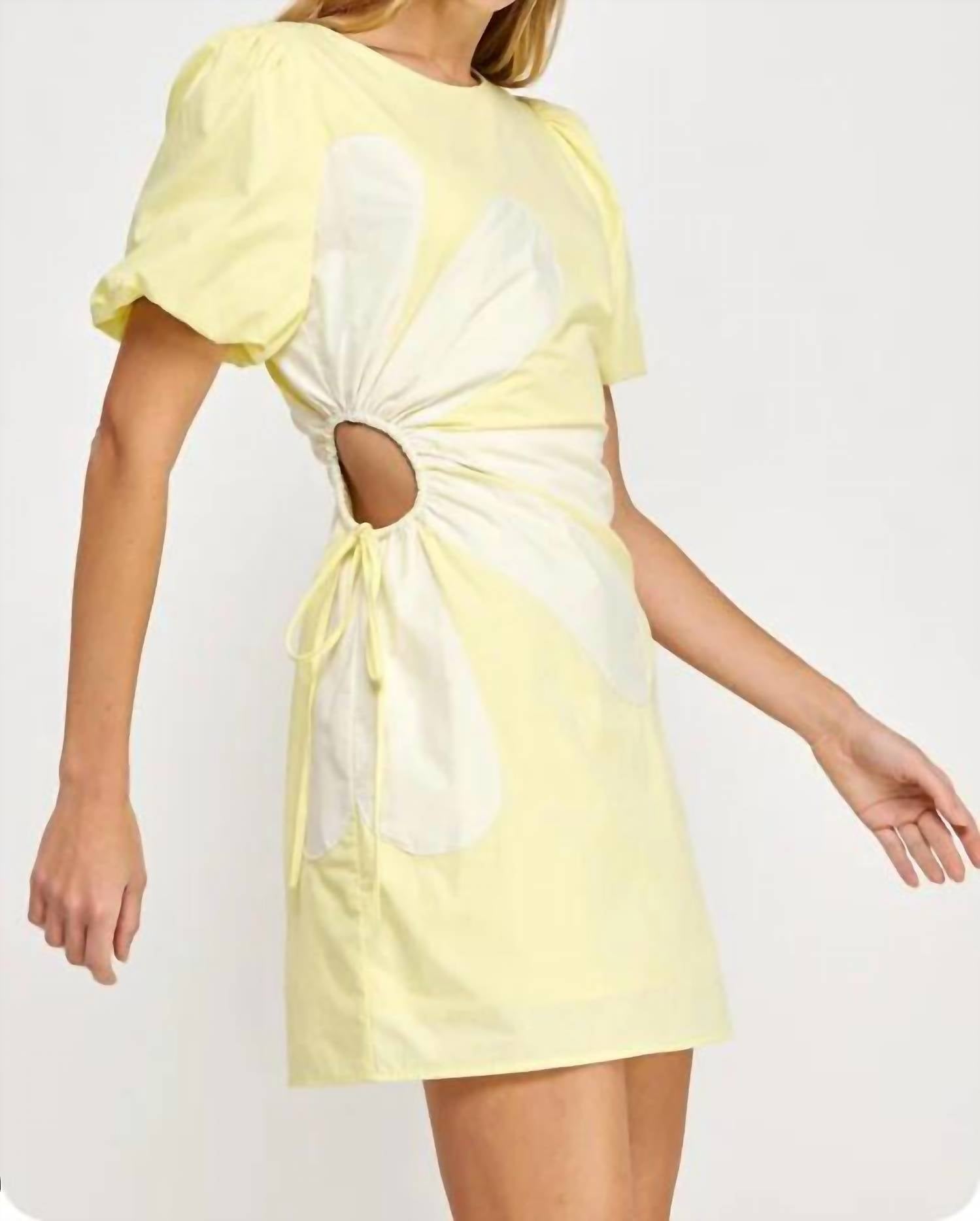 Strut & Bolt - Sunbeam Daisy Cut-out Mini Dress